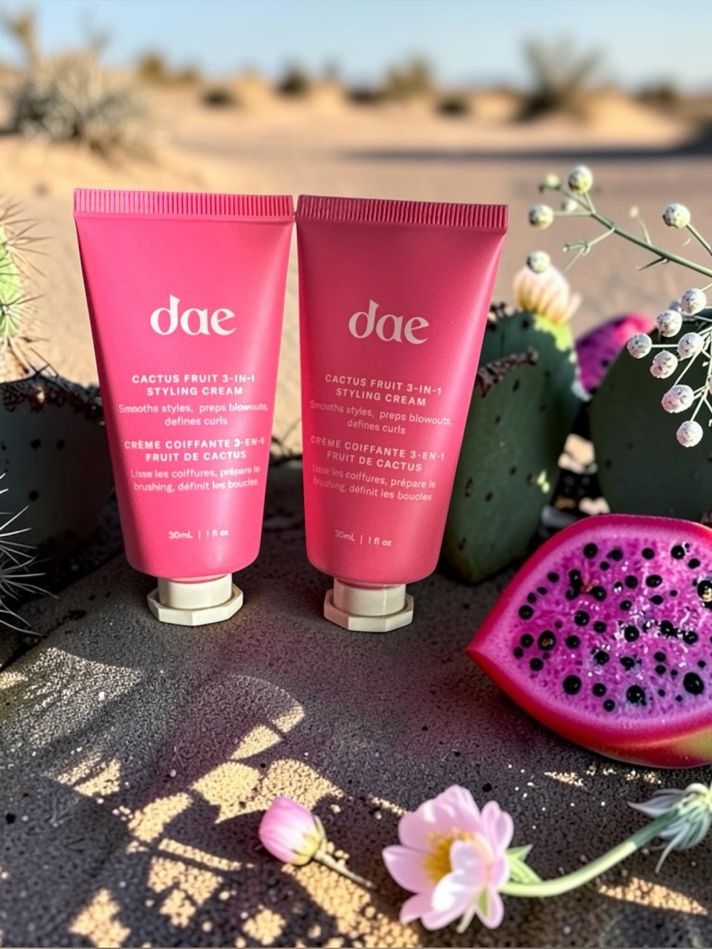 dae Cactus Fruit 3-in-1 Styling Cream - Pink